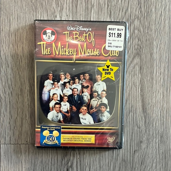 Disney Other - The Best of The Mickey Mouse Club DVD